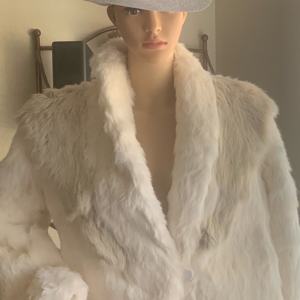Rabbit Fur, Size Medium Coat